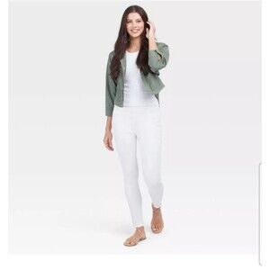 ASSETS by SPANX Womens Plus Regular Classic Fit Ankle Skinny Jeans Lightweight